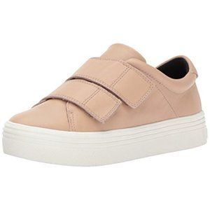 Dolce Vita Tan Leather Velcro Sneakers - Size 8